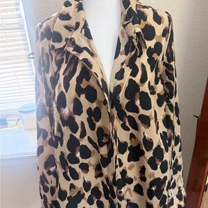 GREY LAB Animal Print Jacket